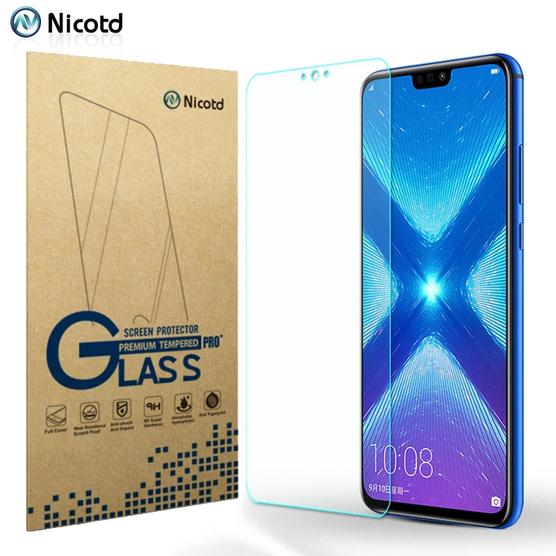 

9H Tempered Glass For Huawei Honor 8X Screen Protective Film For Huawei Honor 8X Screen Protector Glass Film 2.5D