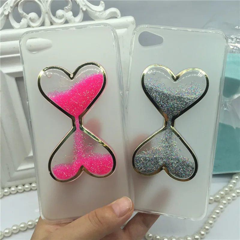 

For Meizu Meilan U10 Case Hourglass Glitter Bling Liquid Quicksand Soft TPU Wine Glass Cover Coque For Meizu Meilan U10 U680H