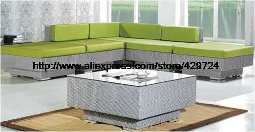 Garden Furniture Modern L Shaped Green Rattan Sofa Table Set Factory Direct Sale Furntiure Low Price 2016 New Sofa Furniture Garden Furniture Modern Garden Furnituremodern Rattan Furniture Aliexpress