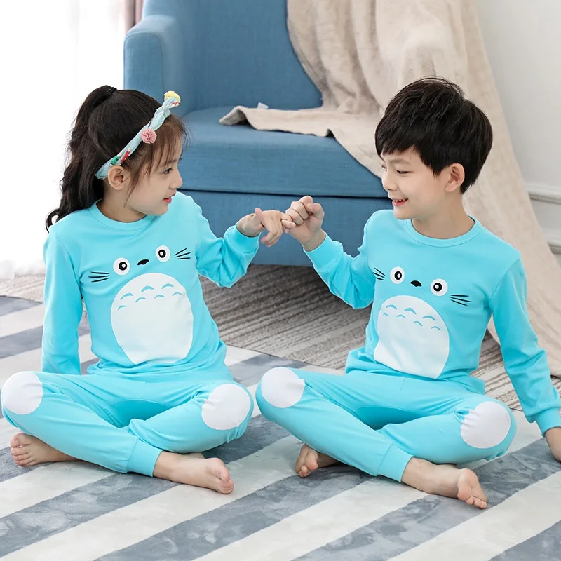 Детские пижамы; коллекция года; комплекты зимней хлопковой одежды; детская одежда для сна с длинными рукавами и героями мультфильмов; пижамы для мальчиков и девочек; Enfant; детская пижама - Цвет: JBA-11