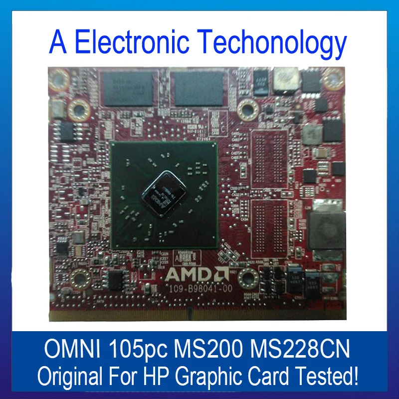  Working Well Brand Graphic Card For HP OMNI 105pc MS200 MS228CN Video Card Display Card 100% Genuine Tested 