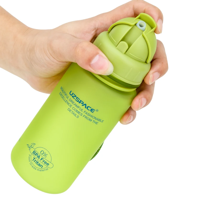 2017 Real Uzspace Portable Straw My Cup Of Children's Plastic Water Bottles Of 400 Ml Of Eco Friendly Students Leakproof Kettle 2017 Real Uzspace Portable Straw My Cup Of Children's Plastic Water Bottles Of 400 Ml Of Eco Friendly Students Leakproof Kettle