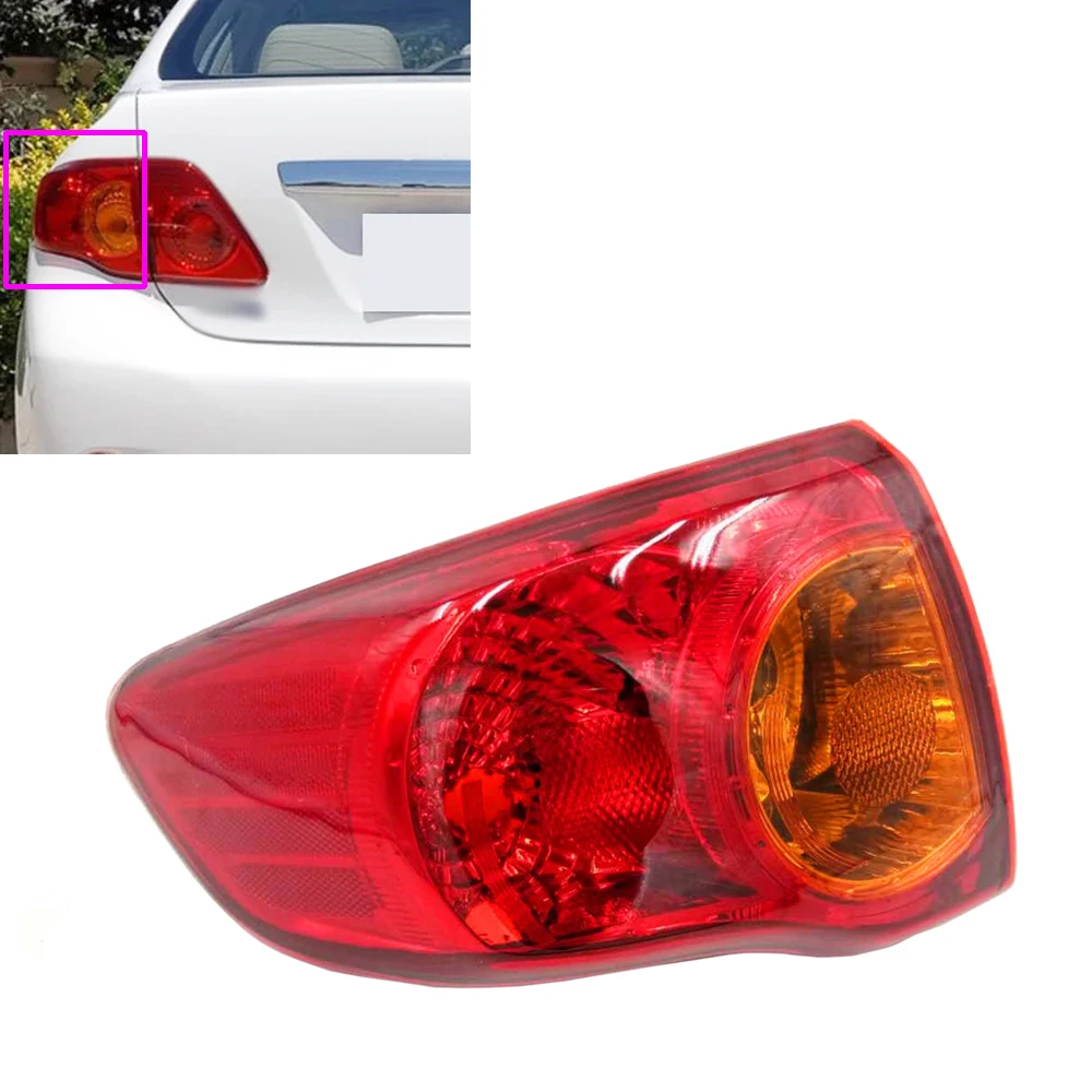 Car Styling Outer Rear Left Brake Light Lamp Taillight Tail Light Taillamp Driver Side For Toyota