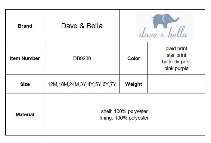 DB9239 dave bella детское Двустороннее пальто детская осенне-зимняя верхняя одежда с принтом детские топы унисекс пальто высокого качества для мальчиков и девочек