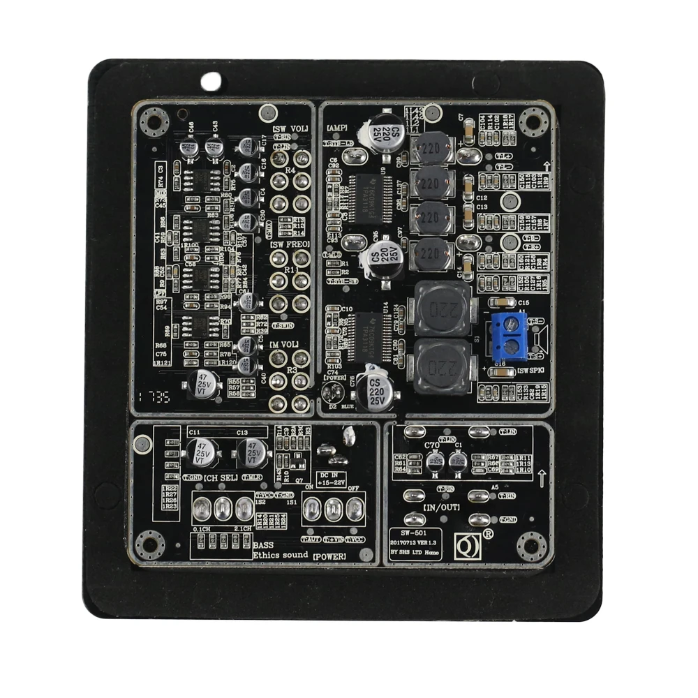 Placa de amplificador de altavoz Ghxamp 2,1 Subwoofer TPA3118 Audio 30 W * 2 + 60 W subamplificador con independiente 2,0 de salida Placa de amplificador de altavoz Ghxamp 2,1 Subwoofer TPA3118 Audio 30 W * 2 + 60 W subamplificador con independiente 2,0 de salida