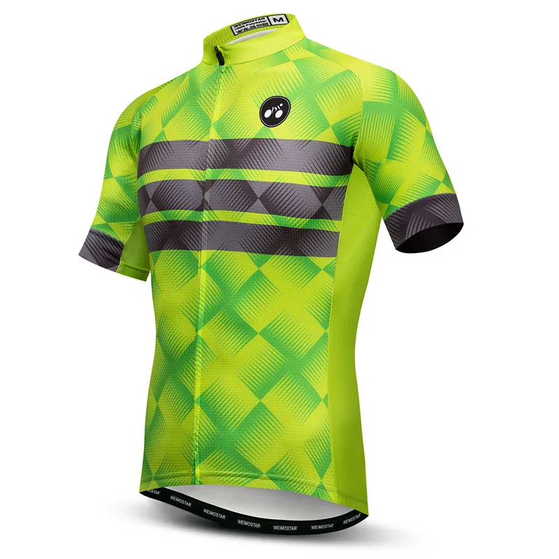 Weimostar Green Велоспорт Джерси 2019 pro team Мужская одежда для горного велосипеда