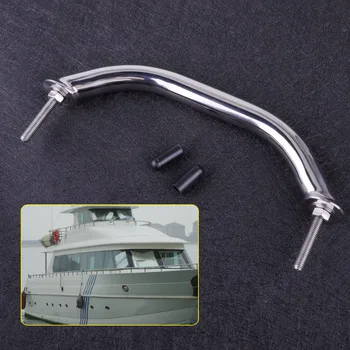 

beler 8/9/12 inch Stainless Steel Silver Polished Boat Marine Yacht RV Bath Grab Handle Handrail Hardware Replacement