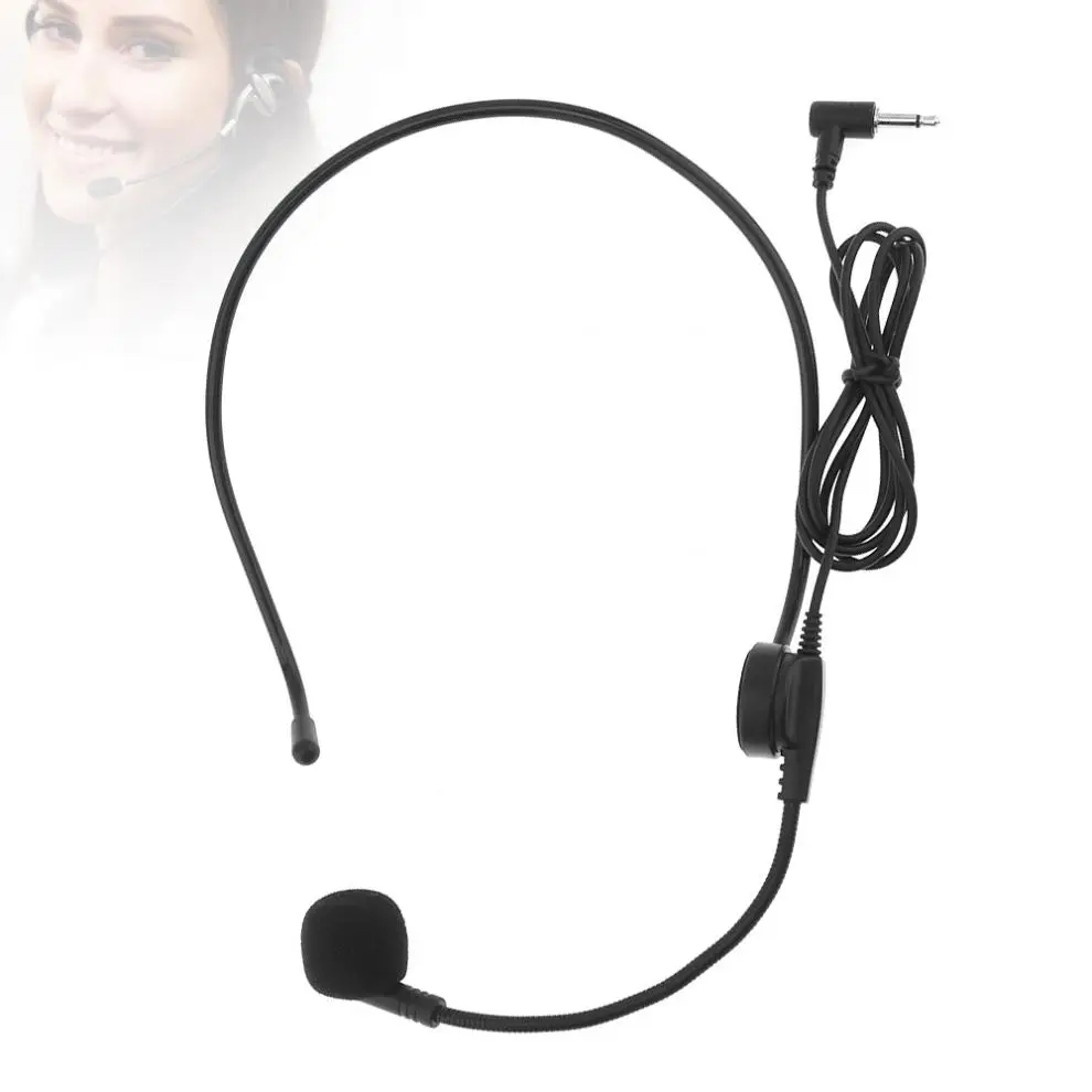 

Universal Portable 3.5mm Mini Headset Capacitive Rotary Microphone for Lecture Teaching / Computer / Mobile Phone