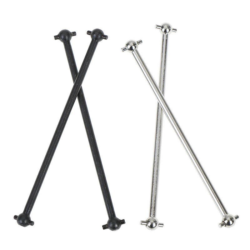 

2Pcs RC Car 1/10 HSP 08059 (08029) Silver Steel Front/Rear Dogbone drive shaft 89.5mm For 1/10 RC Model Car 94111 94108 94188