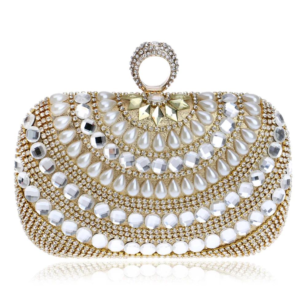 

2017 New Single Shoulder Handbag Bride Dress Wedding Party Evening Bag Handbags Purses Women Messenger Bags Female Day Clutches