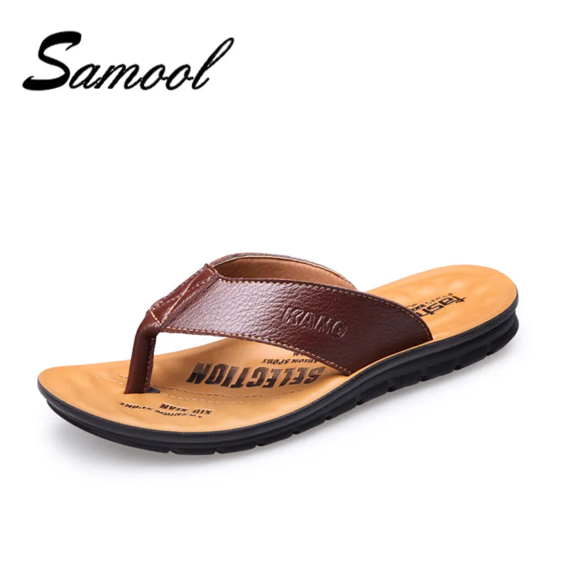 

Mens Summer Summer Cool Male Flip Flops British Style Slippers Breathable Beach Sandals Non-slip Male Slipper Zapatos Hombre X45