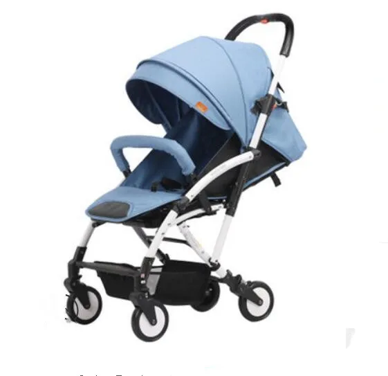 

High landscape stroller light portable with folding can sit reclining stroller children hand push BB car aluminum alloy stroller