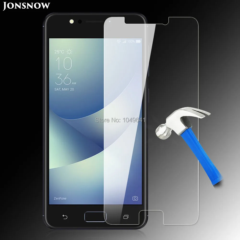 حامي الشاشة 9 h 2.5d الزجاج المقسى لشركة آسوس ZC520KL واقية lcd السينمائي لآسوس zenfone 4 ماكس ZC520KL 5.2 بوصة