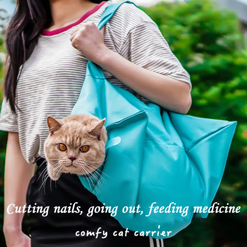 Multi-função pequeno cão gato estilingue transportadora saco