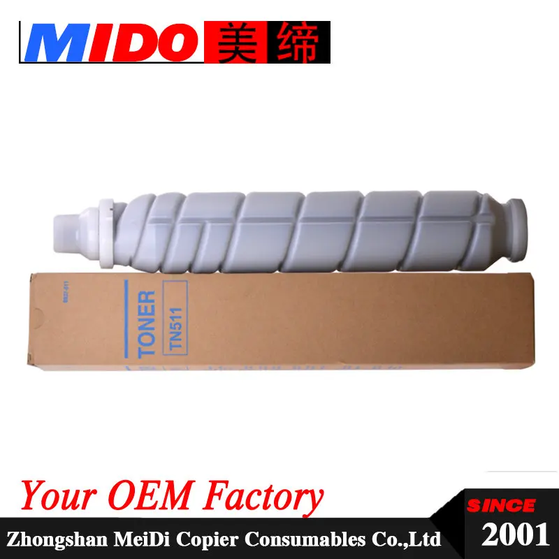 

Toner cartridge TN511 tn-511 tn511 compatible Bizhub 360 420 361 500 501