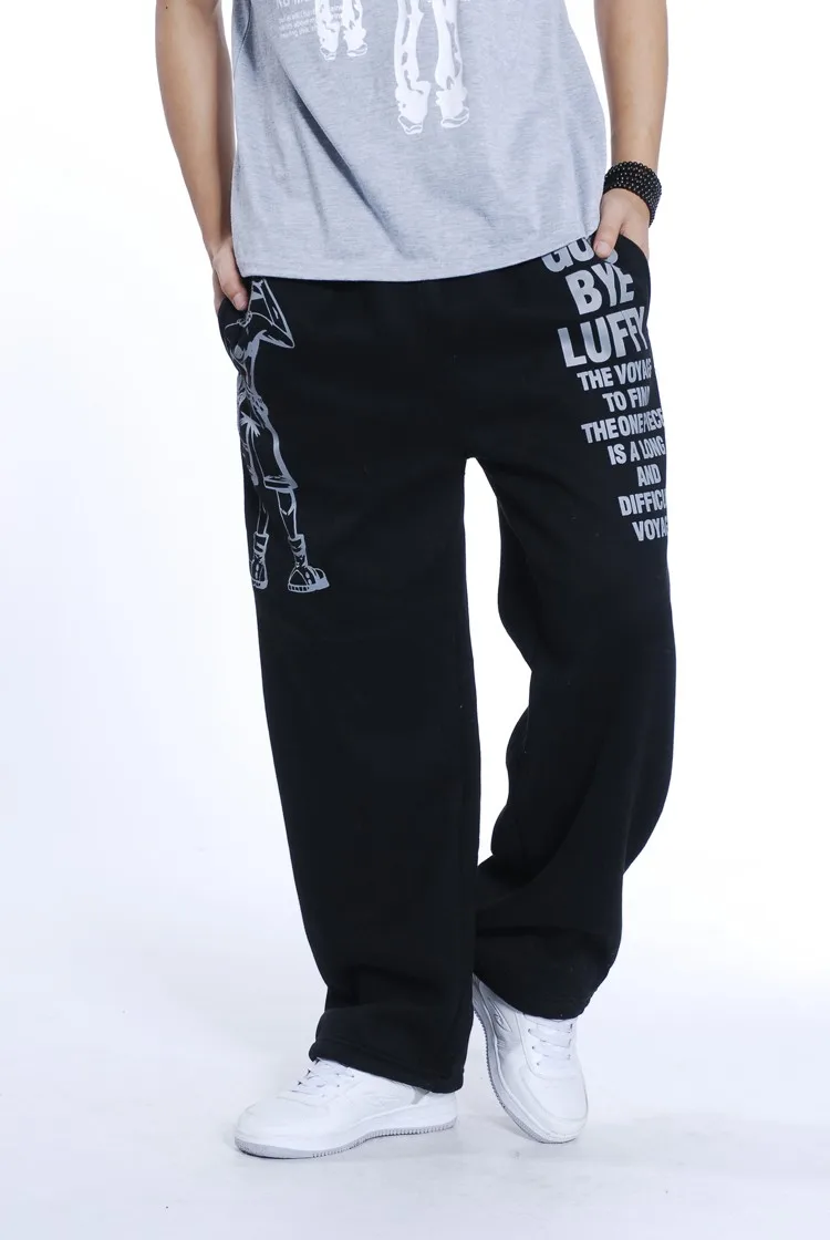 2019 модные Для мужчин s джоггеры с принтом букв мужской мешковатые хип-хоп Jogger Штаны open air мужские спортивные брюки Pantalon Homme 5XL A52