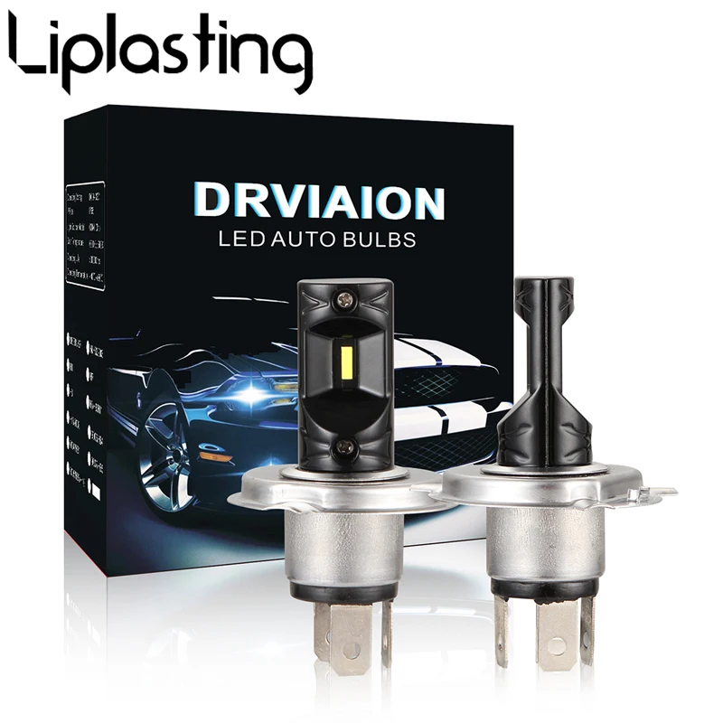 

2X 80W H1 H7 Led Car Lights 3200LM LED Bulb White 6500k Led Car Headlight Car Lamp H4 LED H7 Headlamp Car-styling