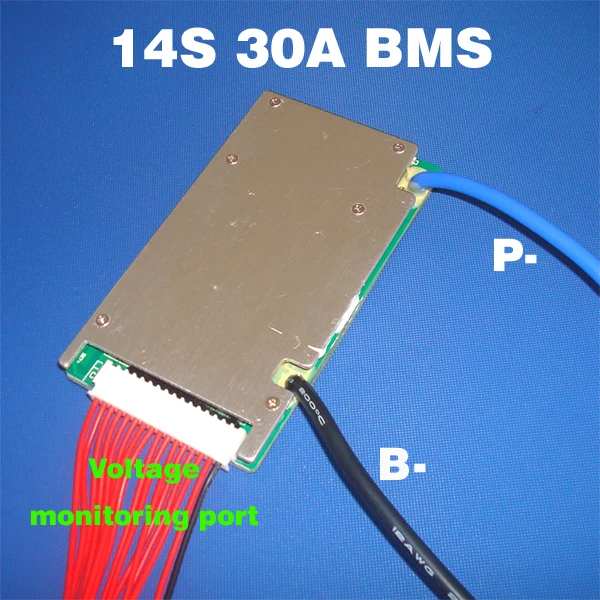 51,8 V BMS 14S BMS PCM используется для 51,8 V комплект литий-ионный батарей 51,8 V 14S 30A BMS/PCM с функцией баланса