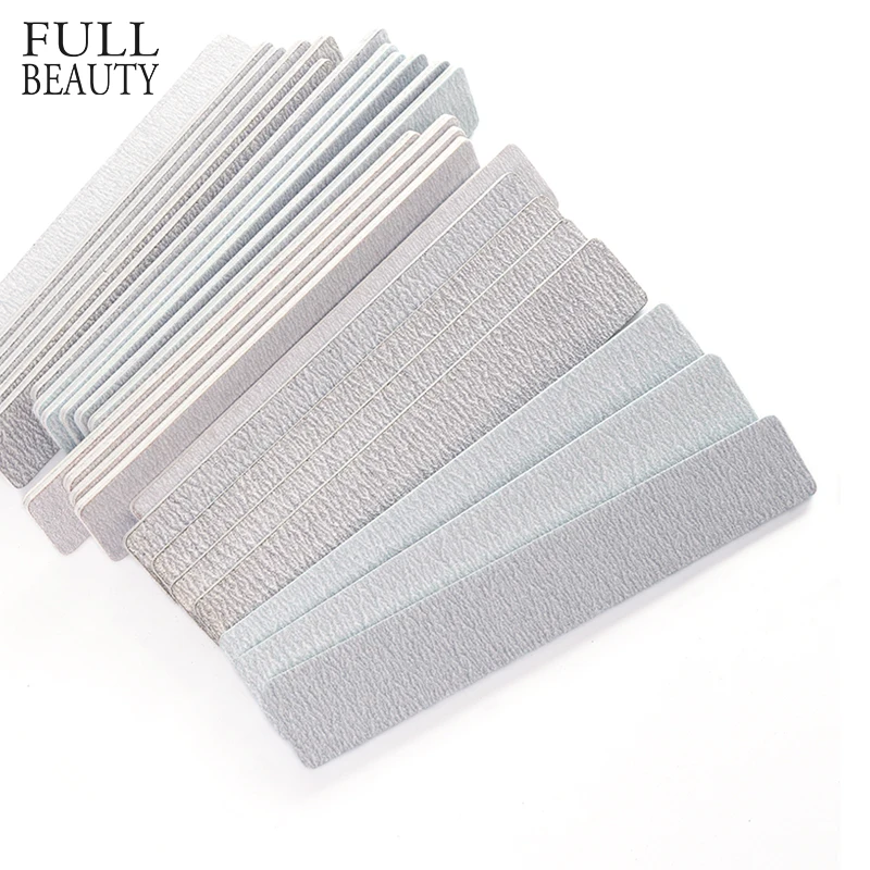 

5pcs Nail Files Grey Rectangle Style Sanding Grinding Buffer Block Set Sand Cuticle Remover Manicure UV Gel Nail Form Tool CHA26