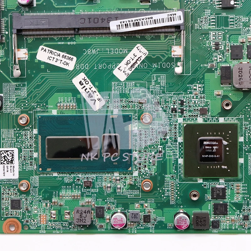 NOKOTION для Dell Vostro 5470 Материнская плата ноутбука DAJW8CMB8E1 CN-0JPMWP 0JPMWP SR170 i5-4200U процессор GT740M графика