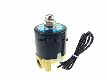 

1piece 2W-025-08 220VAC 1/4" Electric Solenoid Valve Water Air N/C NC Normal Close Brand New