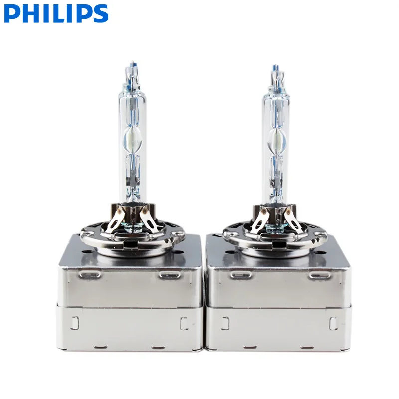 Philips-bombillas De Xenón Para Faros Delanteros De Coche, Luz Blanca Fría,  Hid, D1s, 85410wxx2, 35w, 6000k, Paquete Doble - Coche Faro Bombillas (xenón)  - AliExpress