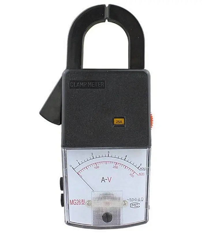 

MG26 Analog ammeter, minni clamp meter, MAX:ACA/250A; .Inventory of old-fashioned products, Can be used and col