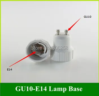 

GU10 TO E14 lamp Holder Conversion GU10 E14 Lamp Base Adapter 20PCS