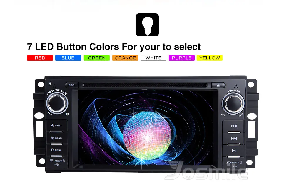 Perfect 2 Din Car DVD Multimedia Player For Jeep Grand Cherokee Chrysler 300C Dodge Ram Compass Patriot Sebring GPS Navigation AutoRadio 15