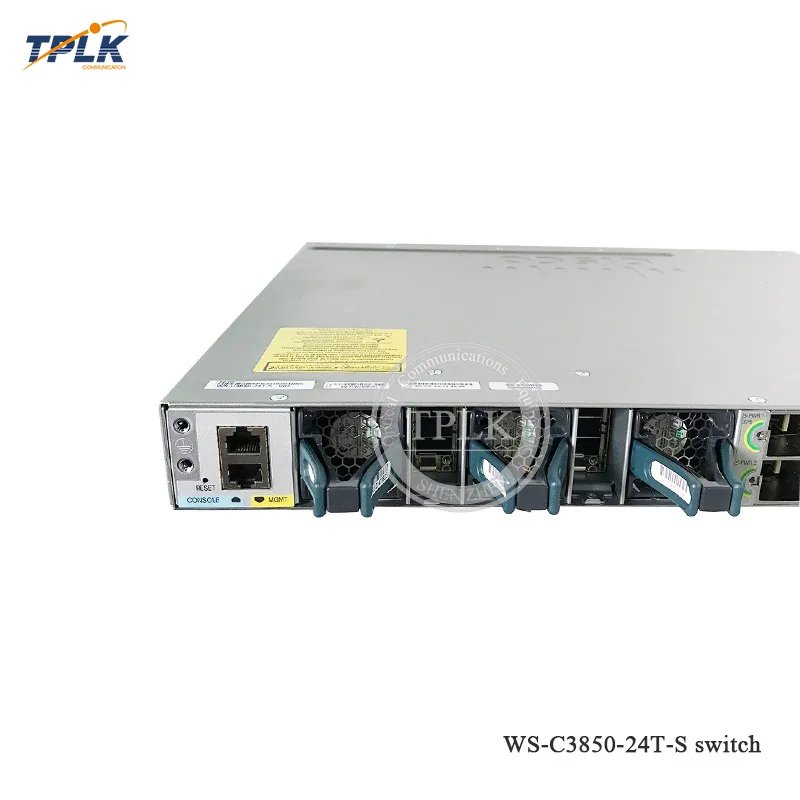 Высокое качество C WS-C3850 коммутатор серии WS-C3850-24T-S VLAN коммутатор гигабитная сеть уровня 3 SFP коммутаторы