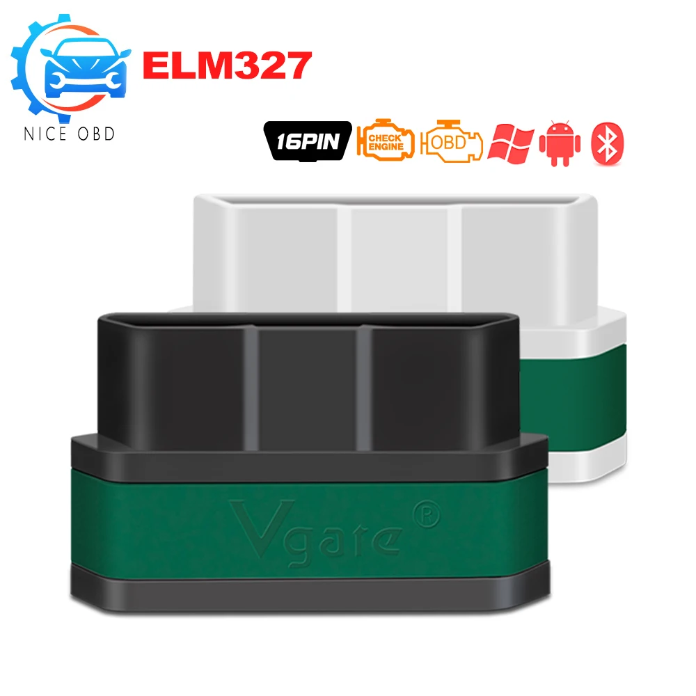 Vgate elm 327 iCar 2 OBDII оригинальный считыватель кодов Bluetooth ICar2 ELM327 сканер OBD2 Мини