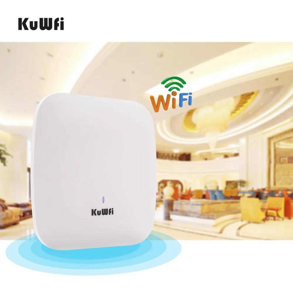 KuWFi 120Mbps Wifi Router Indoor Wireless Ceiling Access Points
