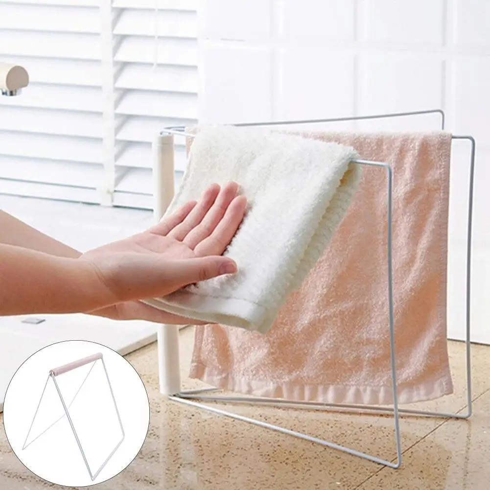 

Folding Towel Rack Storage Stand Kitchen Washing Cloth Dry Organizer Holder Towel Racks