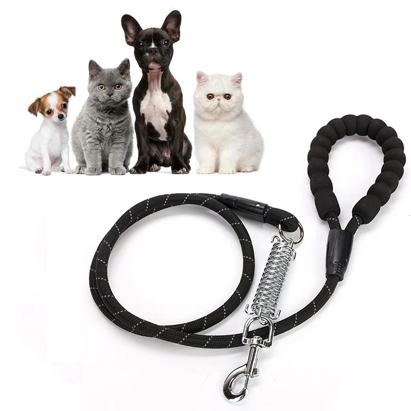 1.5M Dog Leash Nylon Adjustable Dog Leads Strap Outdoor Security