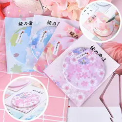 4 шт./упак. японские вишни заметки мини блокноты закладки наклейки этикетки школьные канцелярские принадлежности