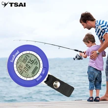 TSAI рыболовный барометр многофункциональный ЖК-Цифровой Уличный барометр для рыбалки альтиметр термометр