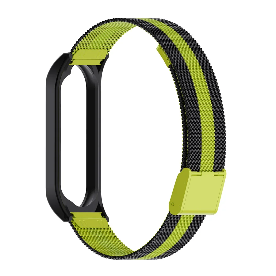 Для mi band 4 металлический ремешок для браслета Xiaomi Band Безвинтовой браслет Smart
