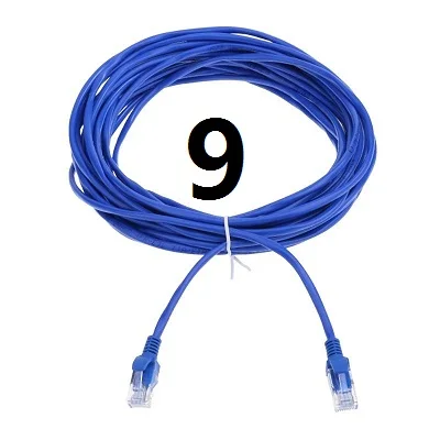 

SHEILI 9# Network Cat6 RJ45 Ethernet Patch For XBox Computer Router 1m 2m 3m Lan Cable