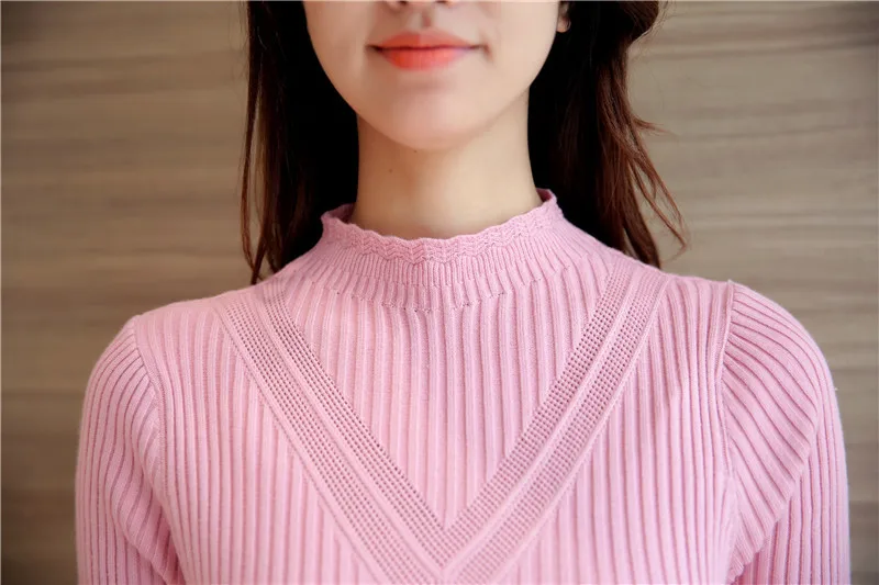Корейская мода свитер женщин 7235, осенние и зимние женские вязаный свитер 30-5 видов цветов кардиган