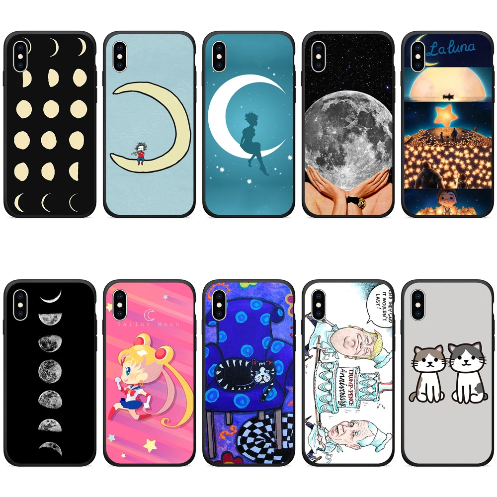 TPU Phone Case for iPhone xs max case Silicone Back Cover 7 8 Plus x xr 5s se Fundas |
