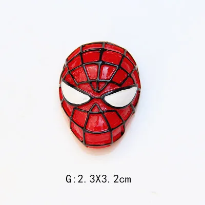 6PCS G 6 шт. герой логотип патч полимер слизи талисманы Lizun моделирование глина DIY аксессуары Пластилин игрушка для детей поставки слаймов наполнитель - Цвет: 6PCS G