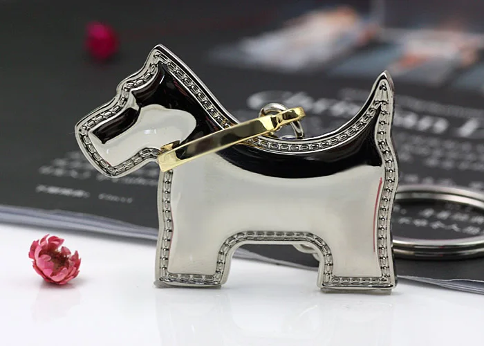 Творческий Забавный Смарт колли собака брелок Мода портативный аксессуары цепочки для ключей кольцо для ключей