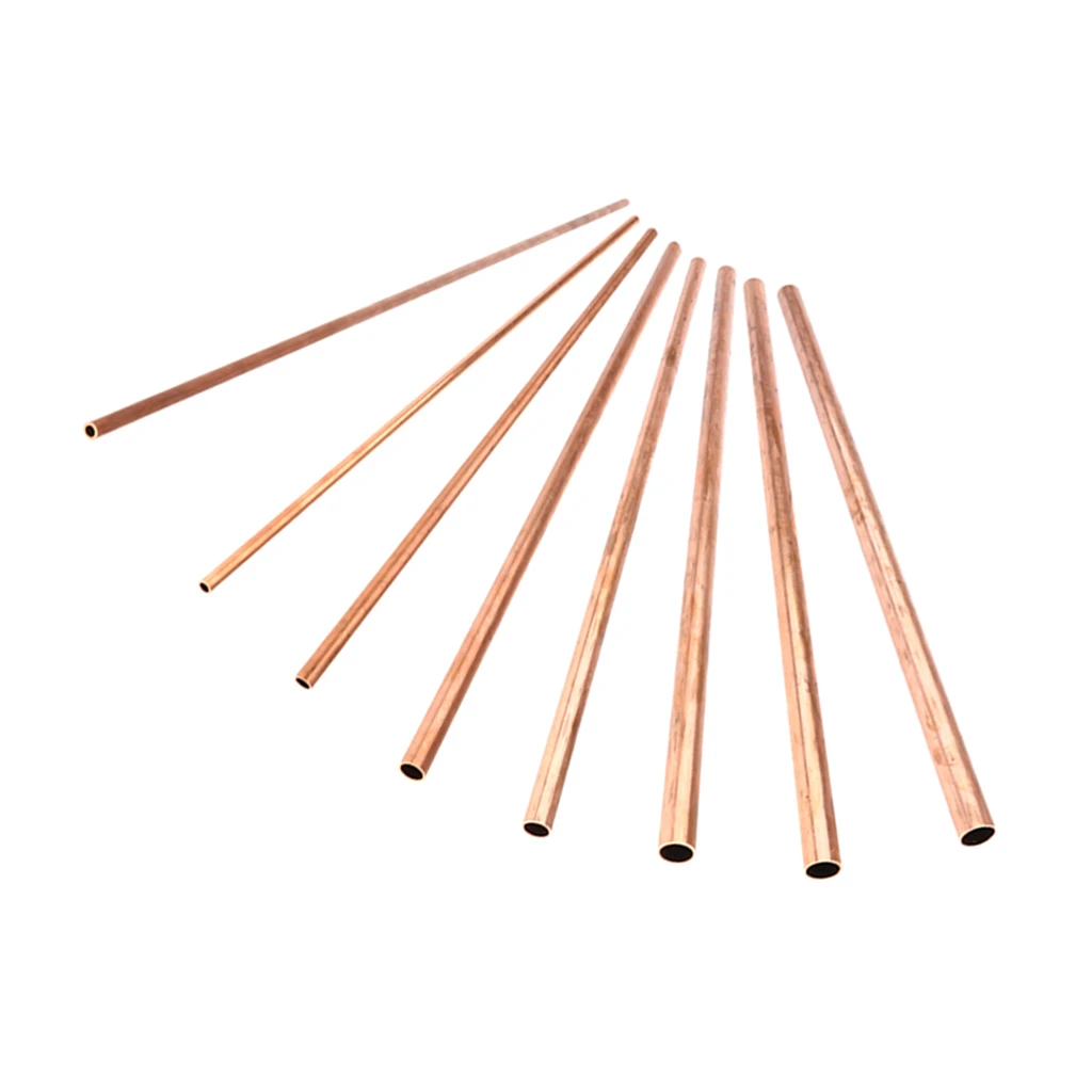 Seamless Round Brass Pipe Tube 6-20mm Diameter for Transfering Modelmaking