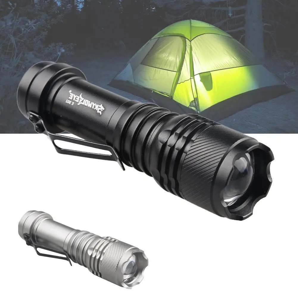 

SKYWOLFEYE High Power Min 2000LM CREE LED Flashlight Waterproof Lamp 3 Models Zoomable Aluminum Camping Torch Flash Light