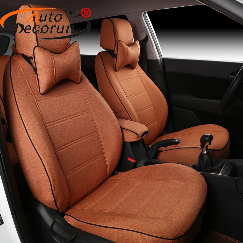 AutoDecorun Dedicated Covers Seat for VW Volkswagen Golf 3 4 5 6 Car Seat Cover Supports Cushion