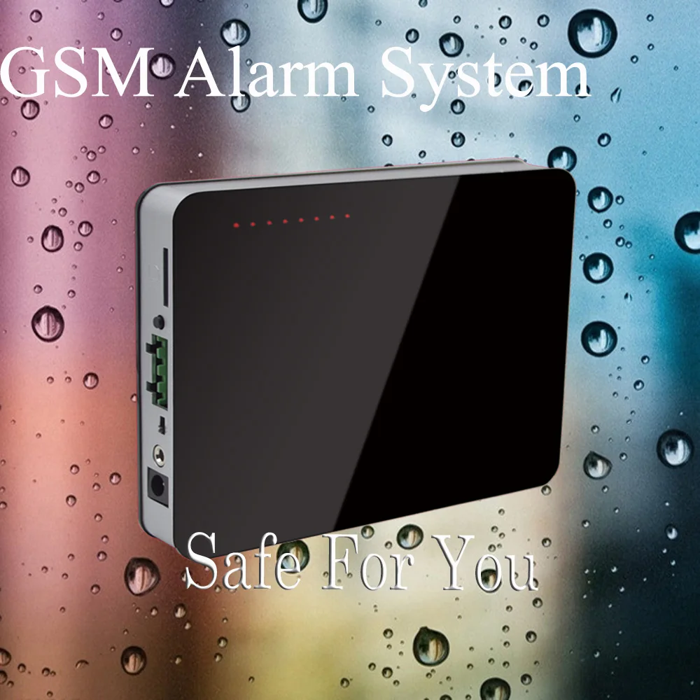 

Free shipping Freqency 433MHz With English/Russian/Spanish Voice to Wireless home security alarm system for gsm alarm system