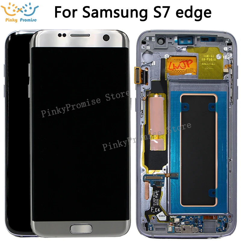 Luxe spanning Boekhouding For Samsung Galaxy S7 Edge G935 G935f Lcd Display Touch Screen Digitizer  5.5" For Samsung S7 Edge G935 Lcd Pantalla Replacement - Mobile Phone Lcd  Screens - AliExpress