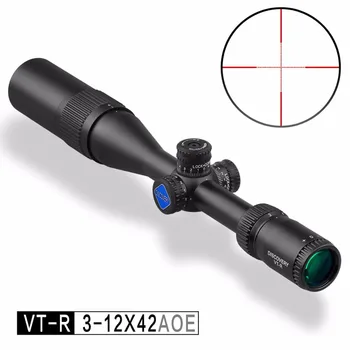 

Discovery Optics VT-R 3-12X42 AOE Hunting Riflescope With Red/Green Mil Dot Reticle Airsoft Scope