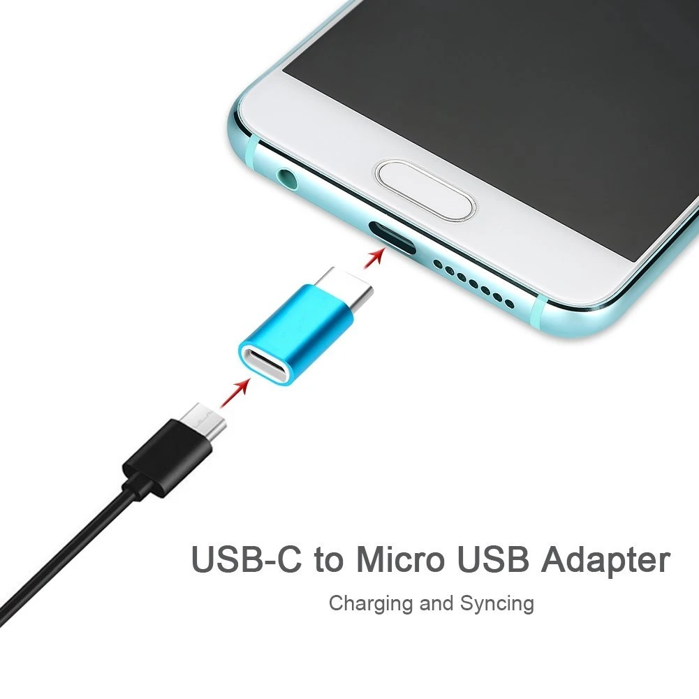 Micro USB Женский к type C Мужской адаптер зарядное устройство для samsung Galaxy S10 S10e S10+ Note 9 8 A3 A5 A7 A320F A520F A720F C5 Pro