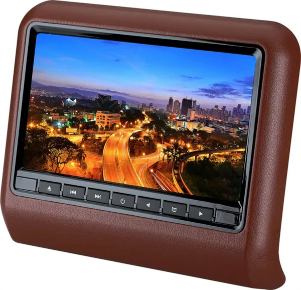 2016 New Multi function 9'' Touch Screen Active Car Headrest Monitor